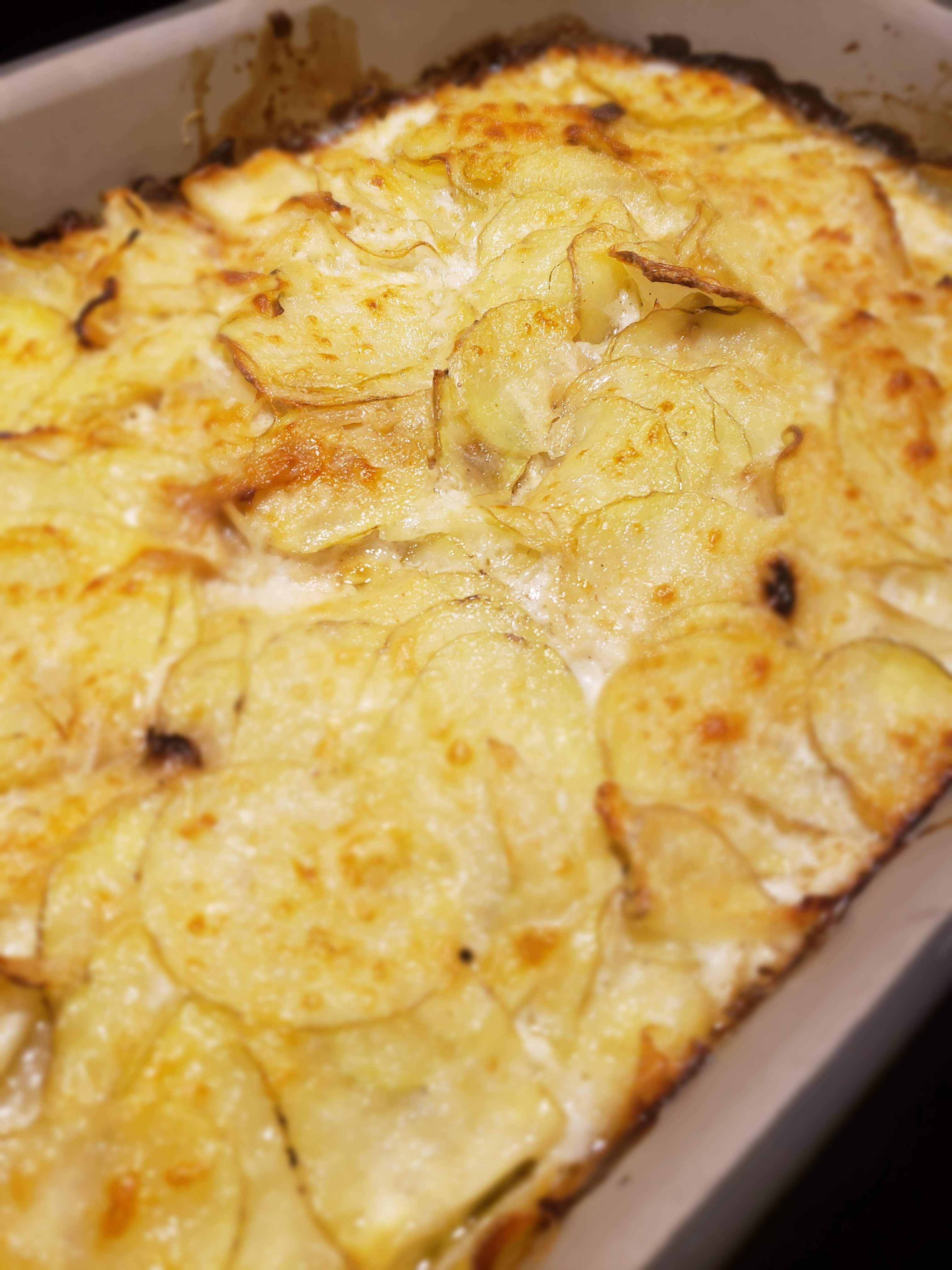Potato Fennel Gratin • Browned Butter And Sugar